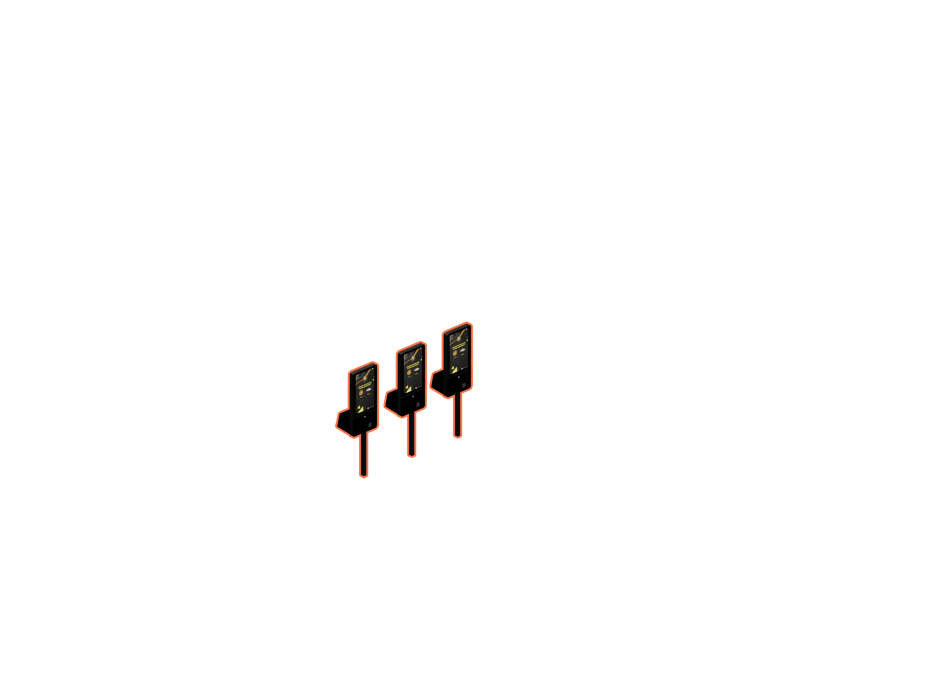 element bornes-de-commandes détouré