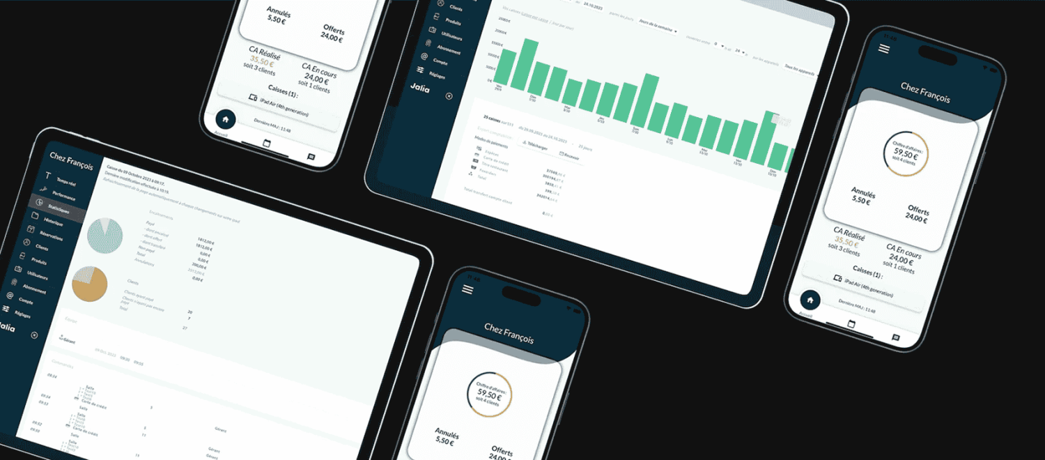 Suivre son chiffre d'affaires en temps réel depuis son smartphone