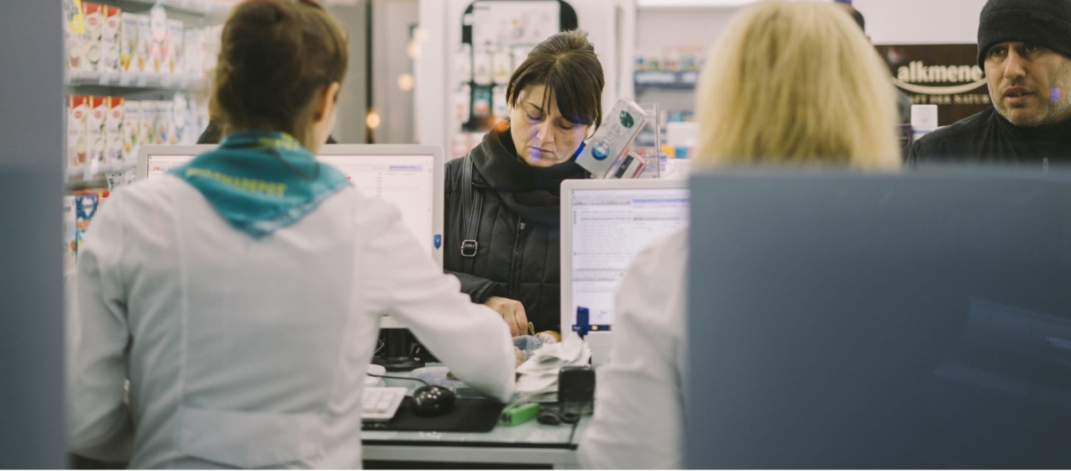 Terminal de paiement santé