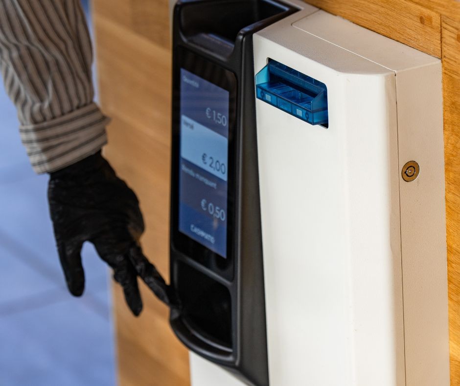 gestion especes monnayeur automatique