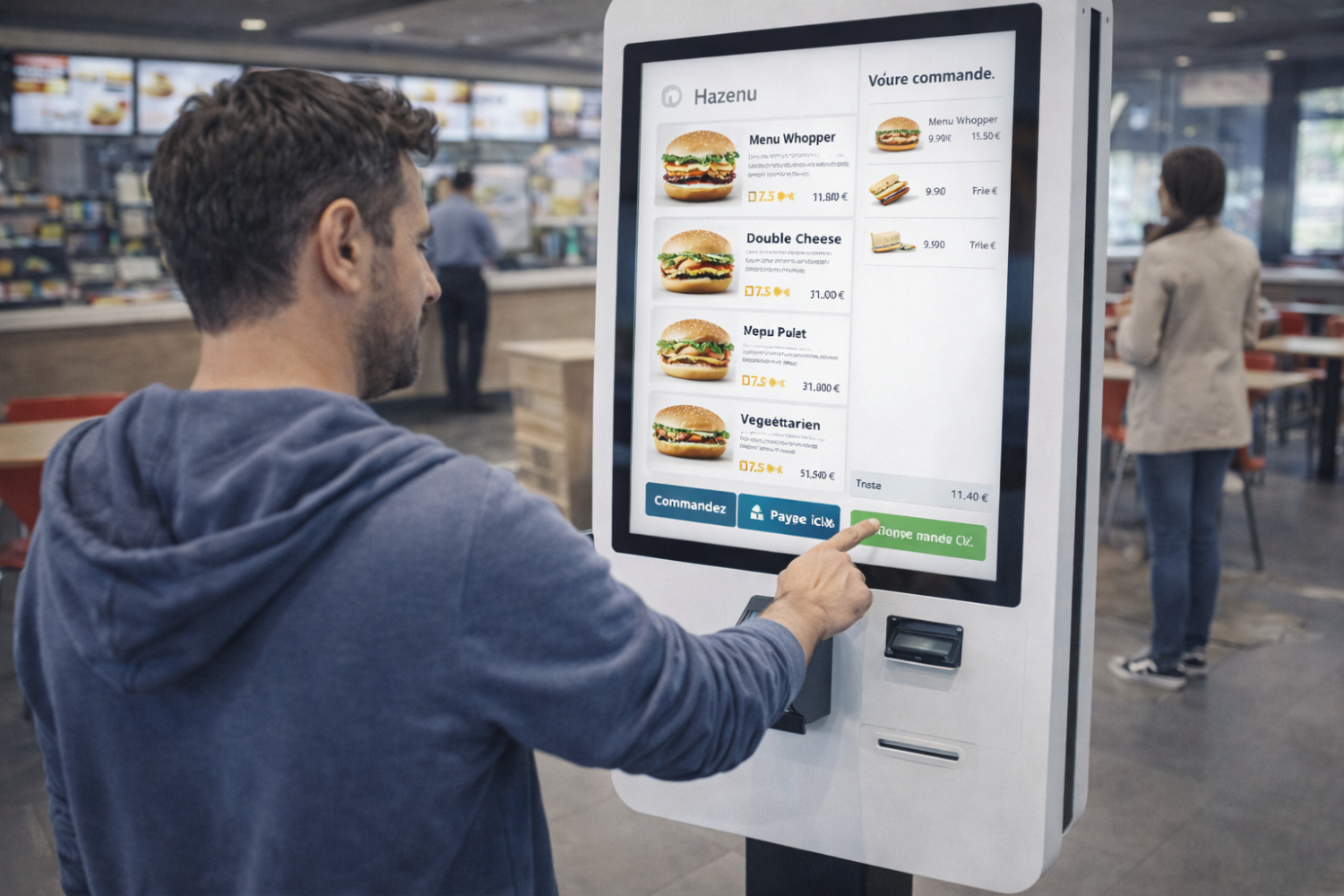 Borne automatique et autonomie client
