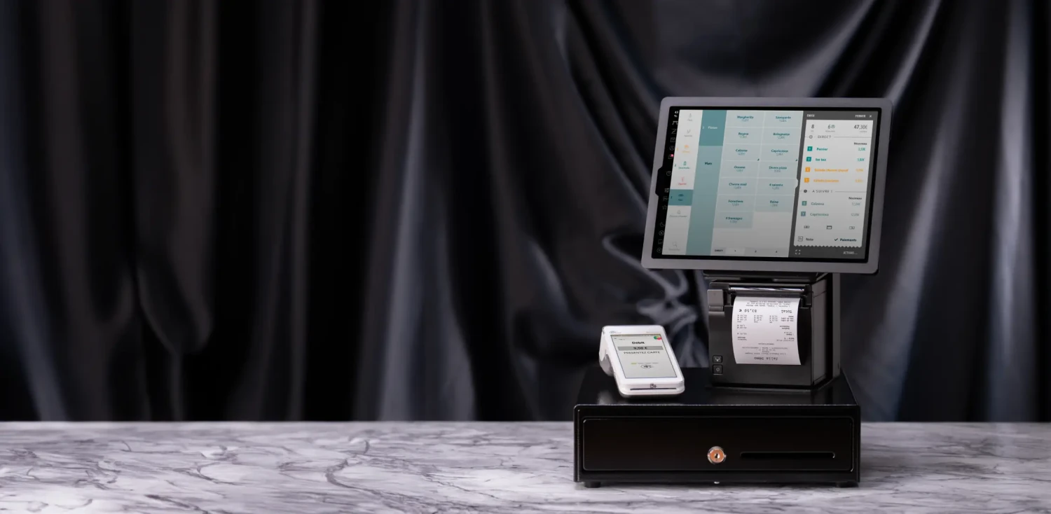 grands comptes enseignes caisse enregistreuse connectee