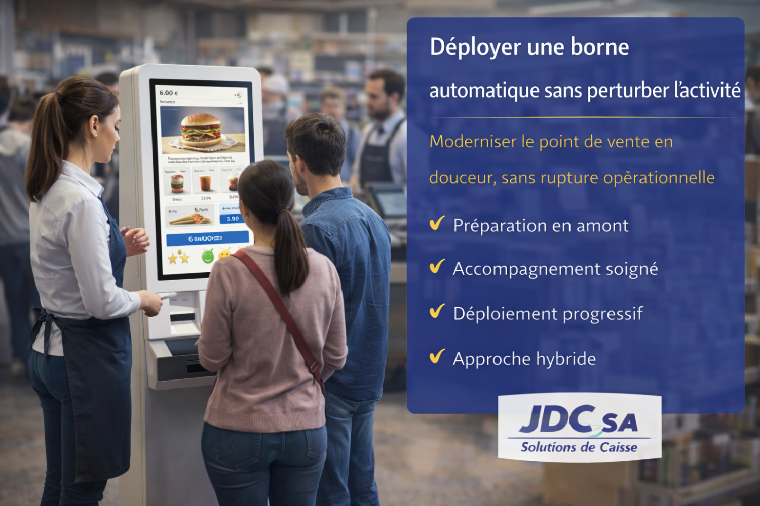 Déployer une borne automatique