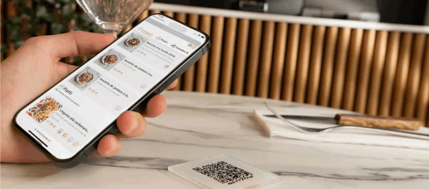 Paiement sur table par QR code