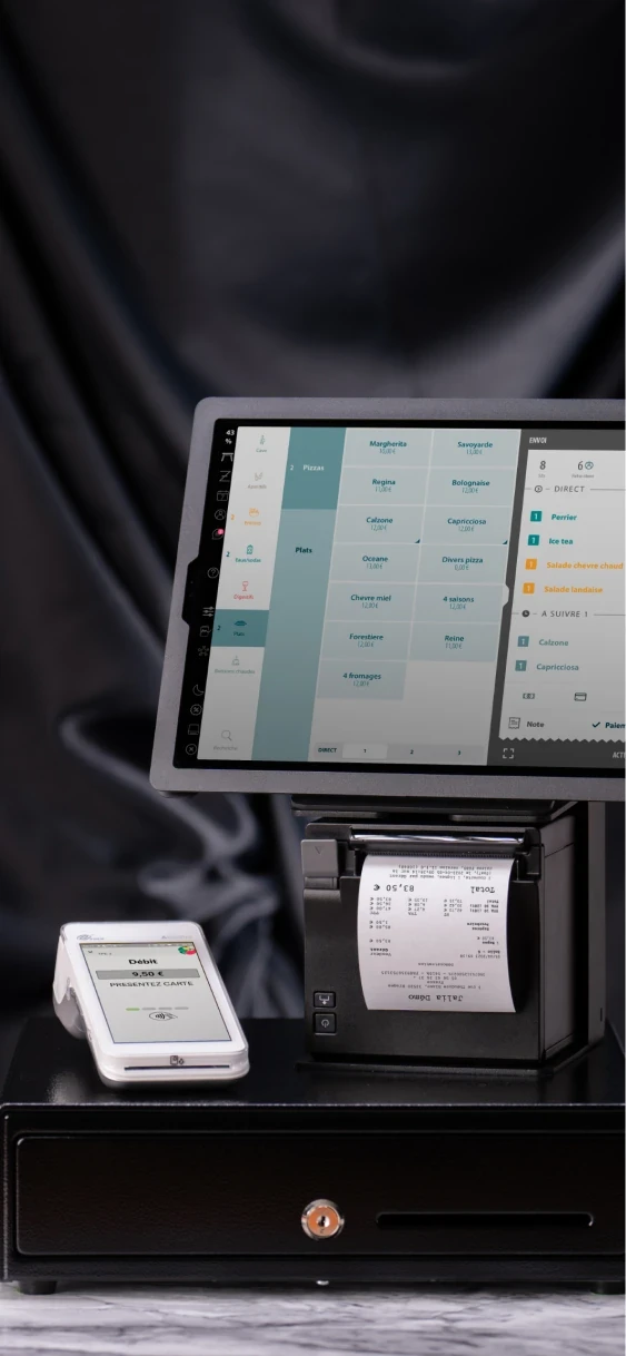 grands comptes enseignes caisse enregistreuse connectee