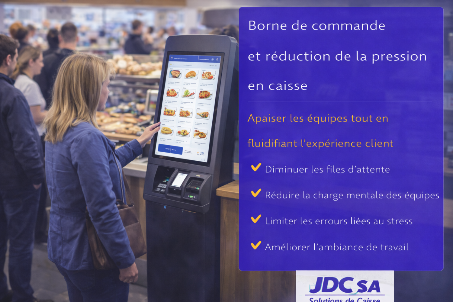 Borne de commande reduction pression