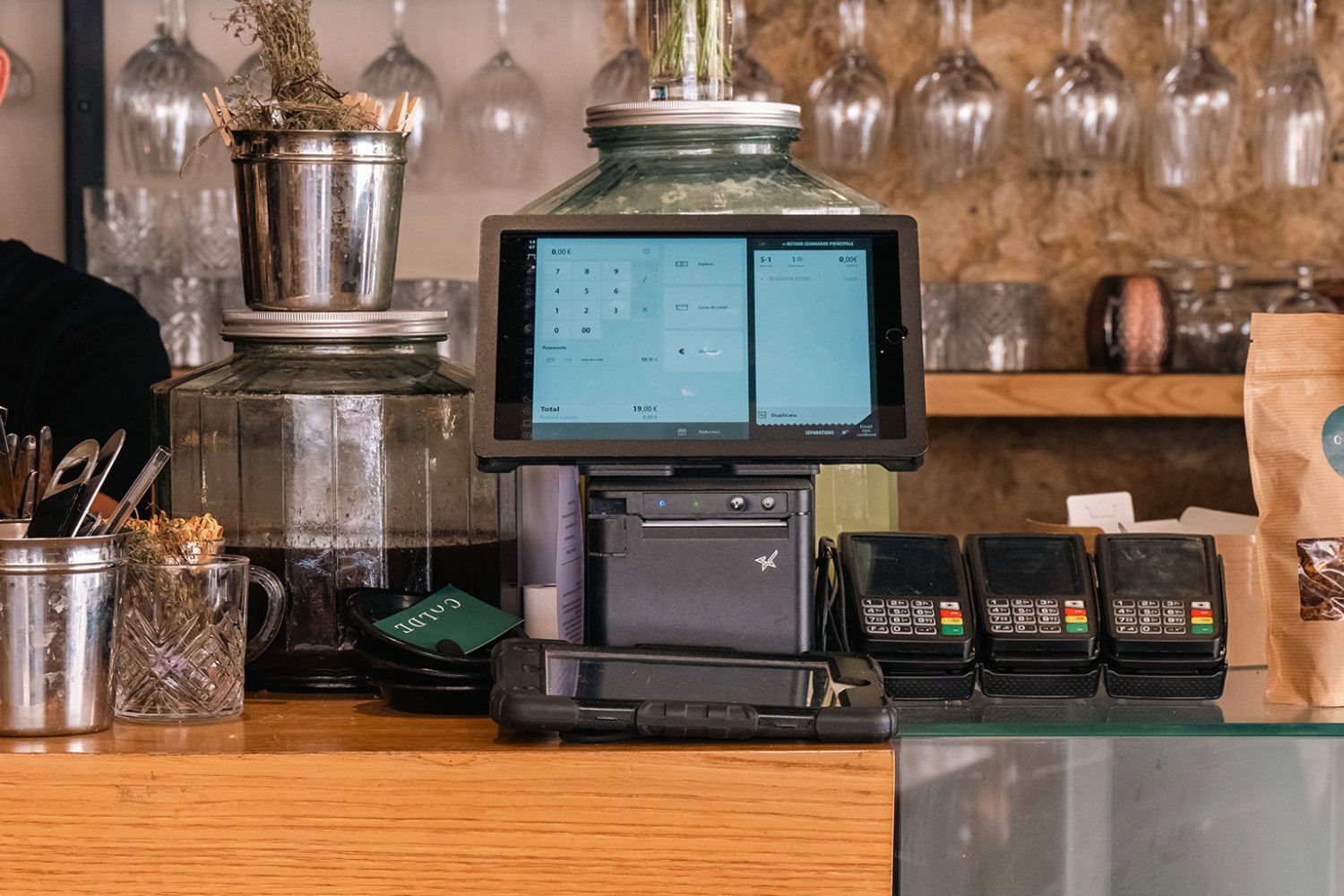 caisse enregistreuse cafe