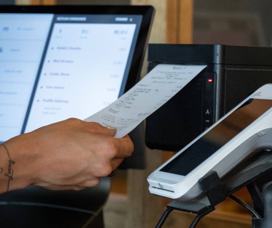 connexion tpe caisse enregistreuse
