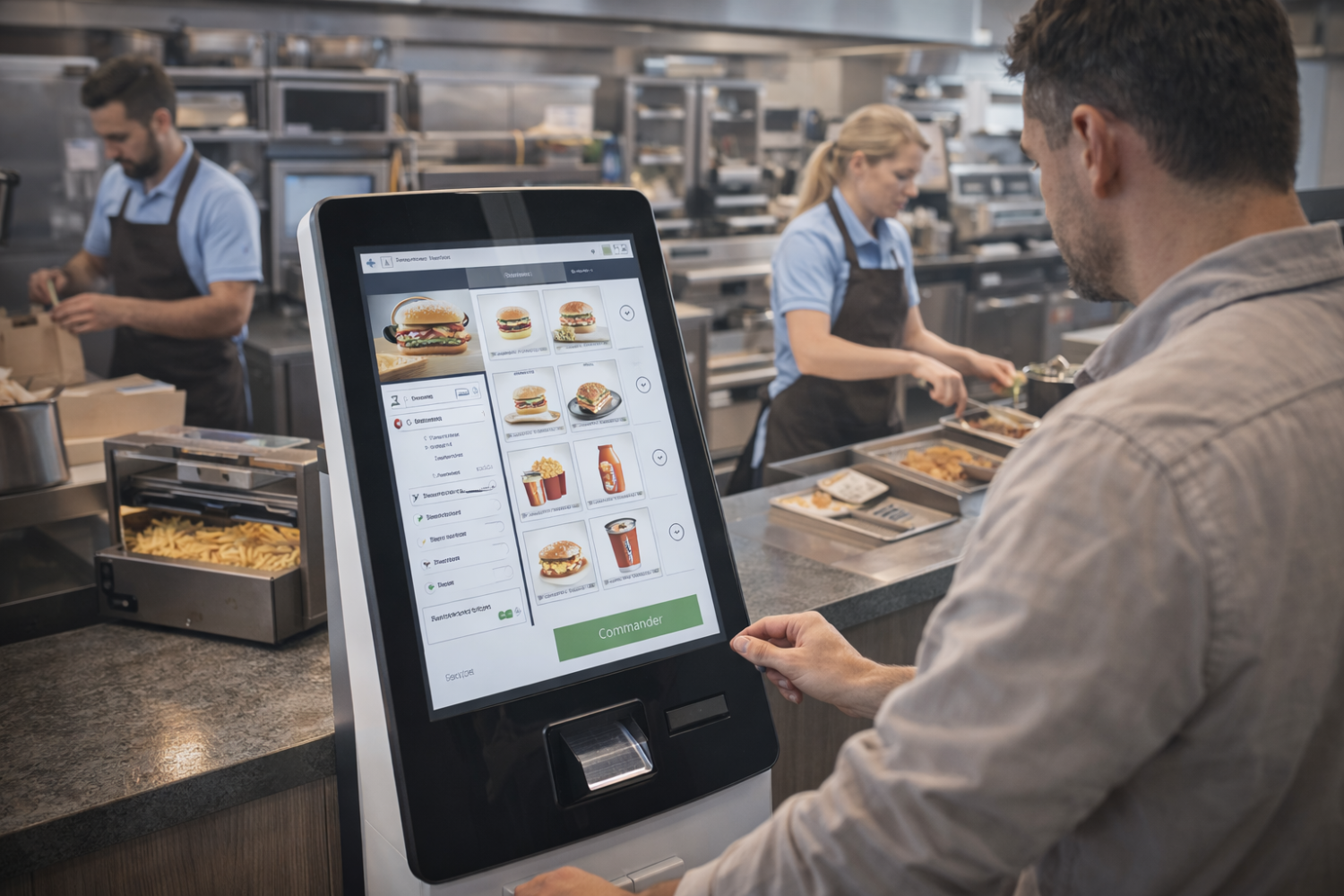 borne de commande efficacité opérationnelle