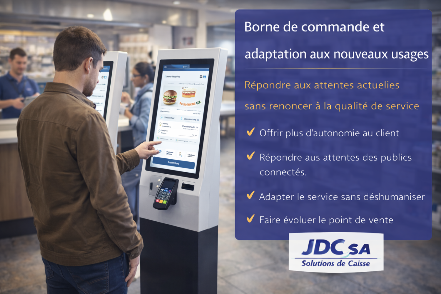 Borne de commande nouveaux usages