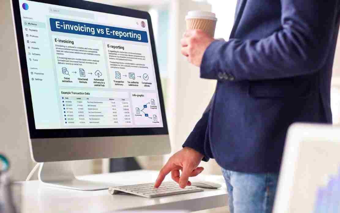 E invoicing vs E reporting Quelles différences 