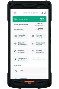 fonctionnalite secteur hygiene haccp