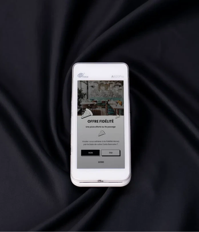 paiement par carte pourboire dematerialise sur tpe