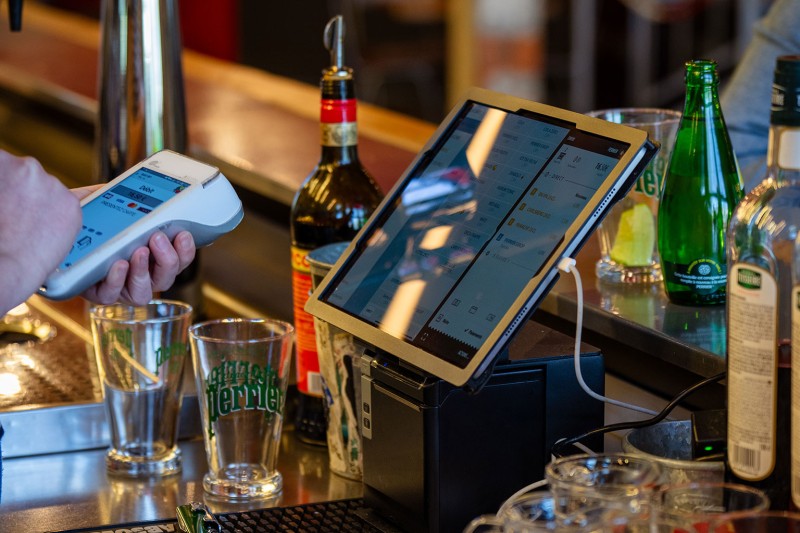 caisse tablette terminal de paiement